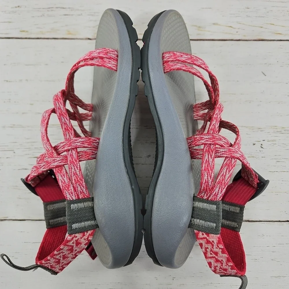 Chaco ZX/1 EcoTread Sport Sandals Girls Youth 2 Pink Water Sandals Adjustable‎